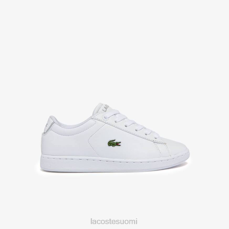 kenkiä Lacoste carnaby evo bl synteettiset lenkkarit valkoinen lapset VR263226