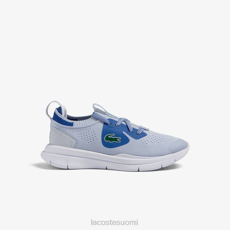 kenkiä Lacoste run spin neulotut tekstiililenkkarit vaaleansininen/sininen lapset VR263069