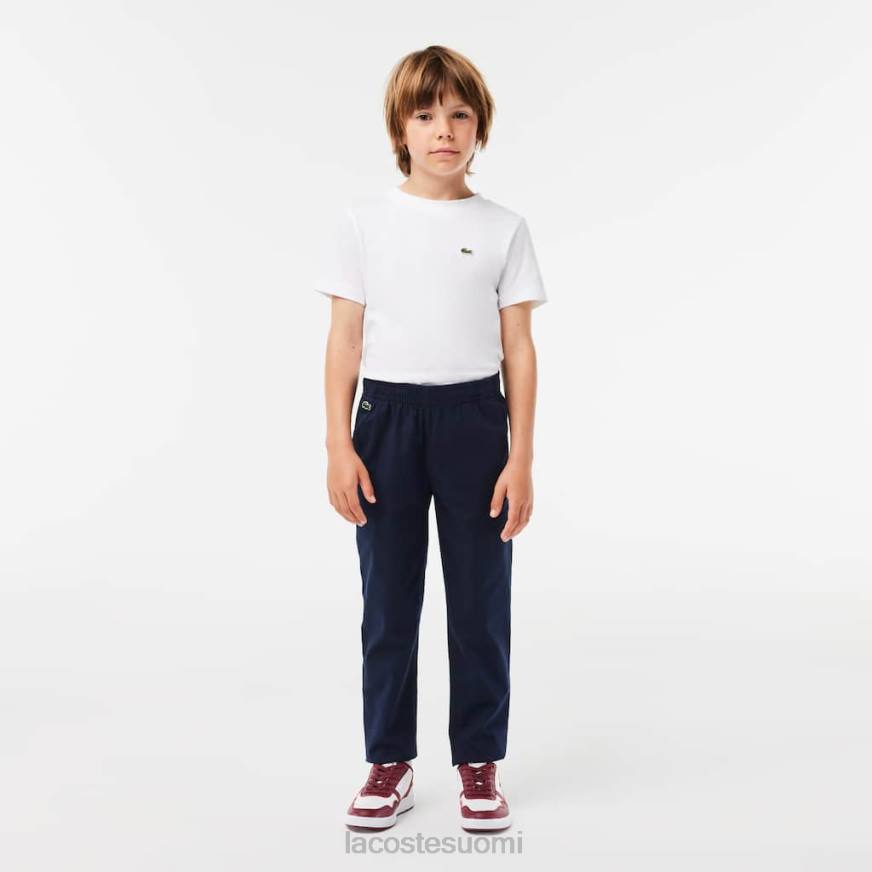 vaatetus Lacoste stretch puuvilla gabardine chino laivastonsininen lapset VR263269