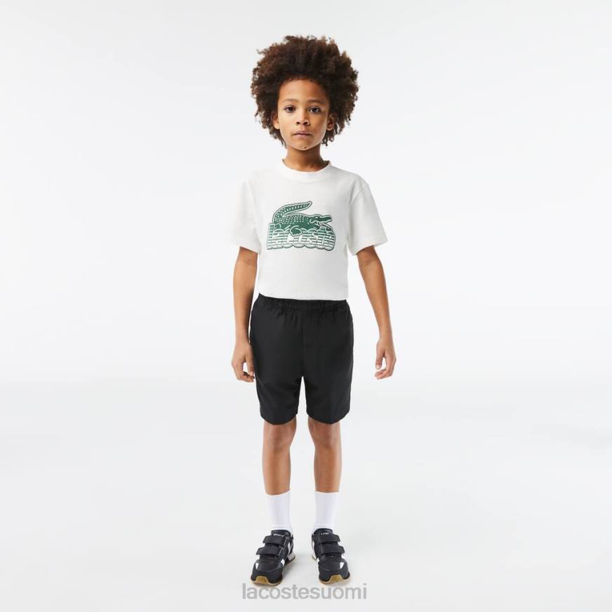 vaatetus Lacoste urheilulliset timanttishortsit musta lapset VR263075