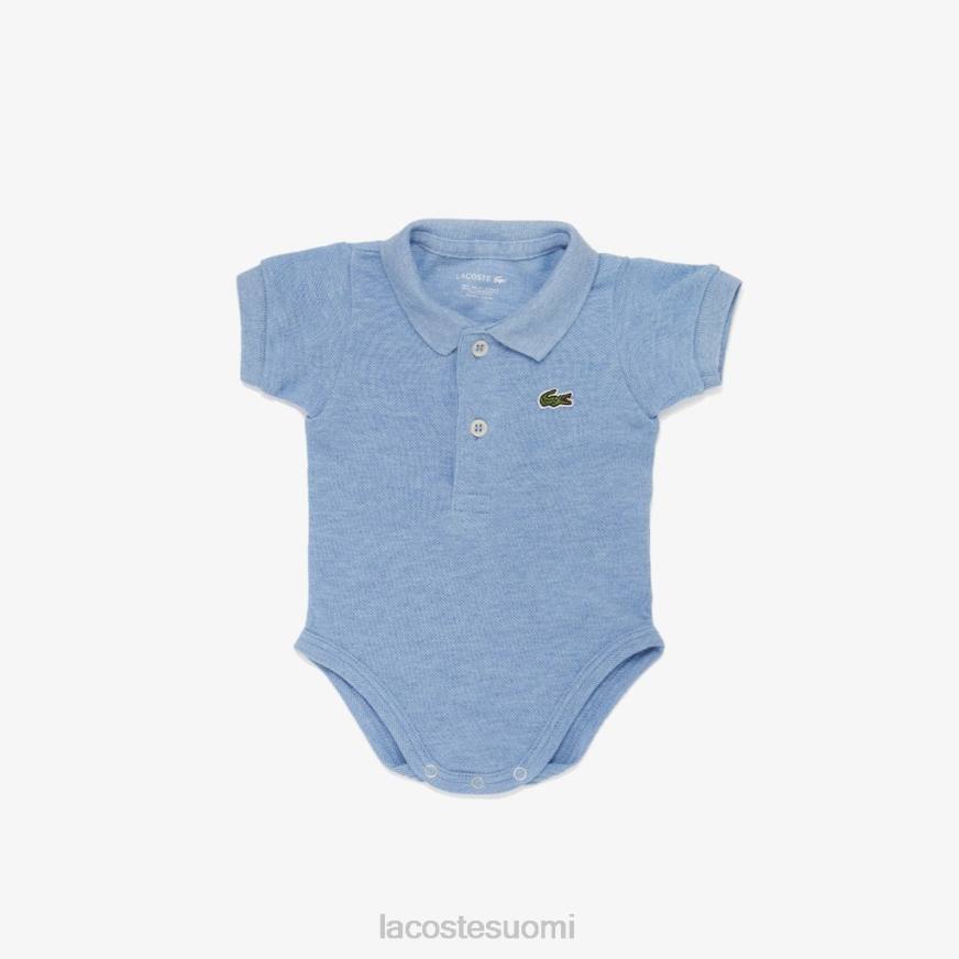 vaatetus Lacoste luomupuuvillasta pikee onesie box setti sininen lapset VR262989