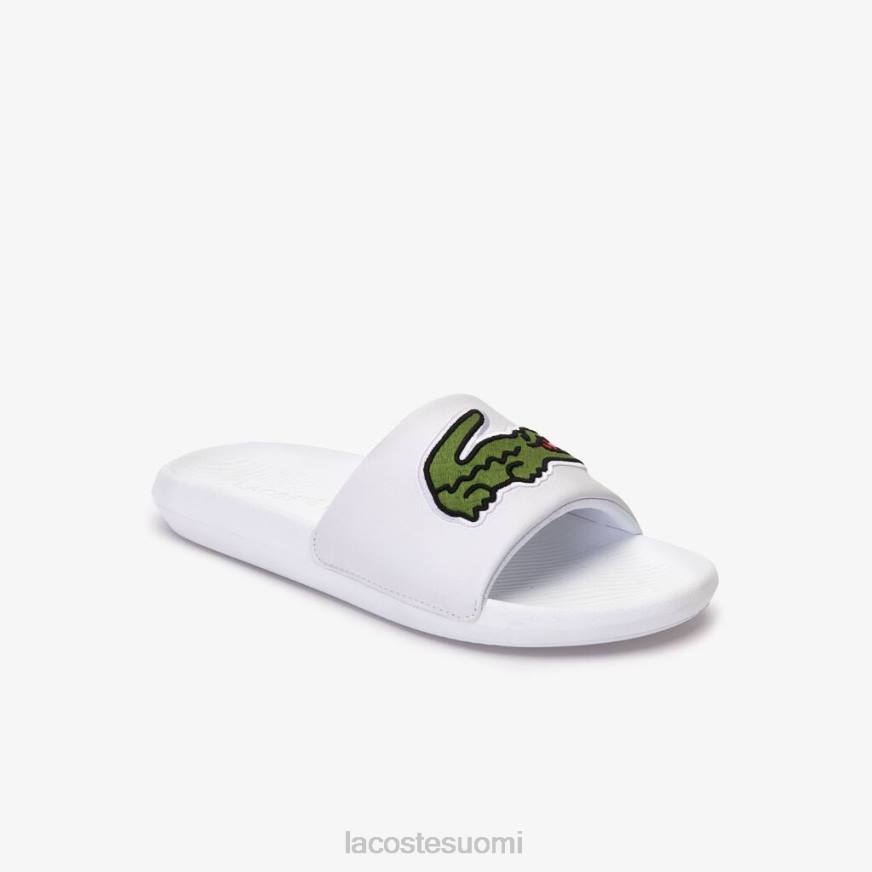 kenkiä Lacoste croco synteettiset diat valkoinen/vihreä miehet VR261809