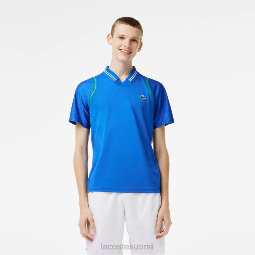 vaatetus Lacoste tennis x daniil medvedev poolo sininen miehet VR26234