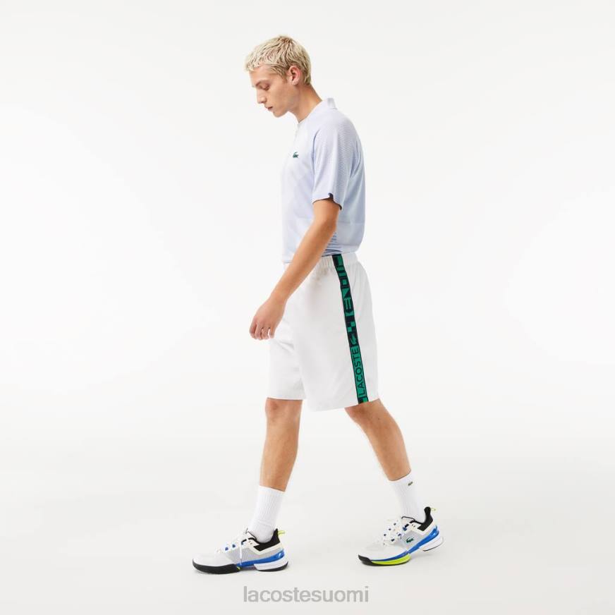 vaatetus Lacoste urheilulliset tafti-tennisshortsit valkoinen miehet VR261333