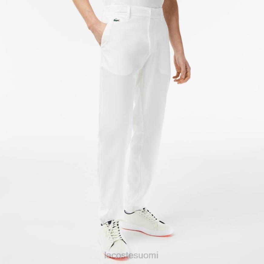 vaatetus Lacoste urheilullinen stretch-golf-chinot valkoinen miehet VR26421