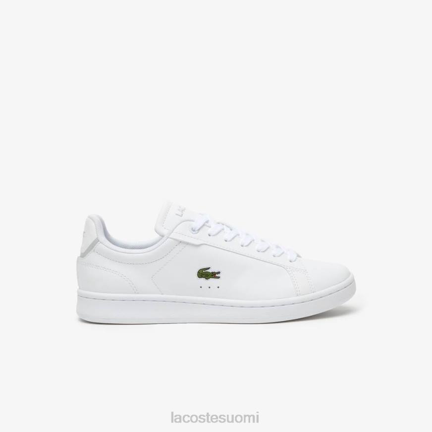 kenkiä Lacoste carnaby pro bl tonaaliset nahkalenkkarit valkoinen naiset VR262681