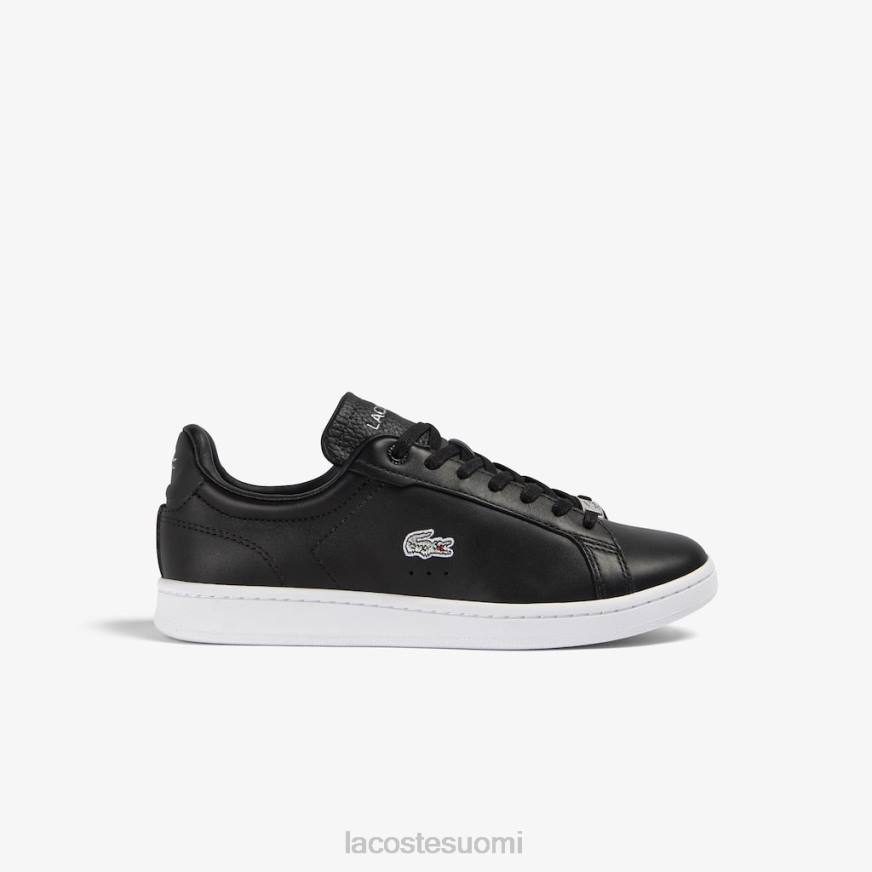 kenkiä Lacoste carnaby pro nahkaiset tennarit musta naiset VR262694