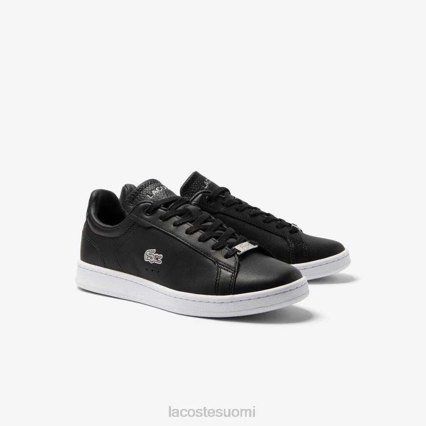 kenkiä Lacoste carnaby pro nahkaiset tennarit musta naiset VR262694