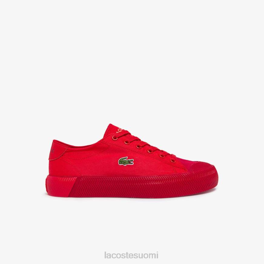 kenkiä Lacoste gripshot canvas -väriset tennarit punainen naiset VR262748