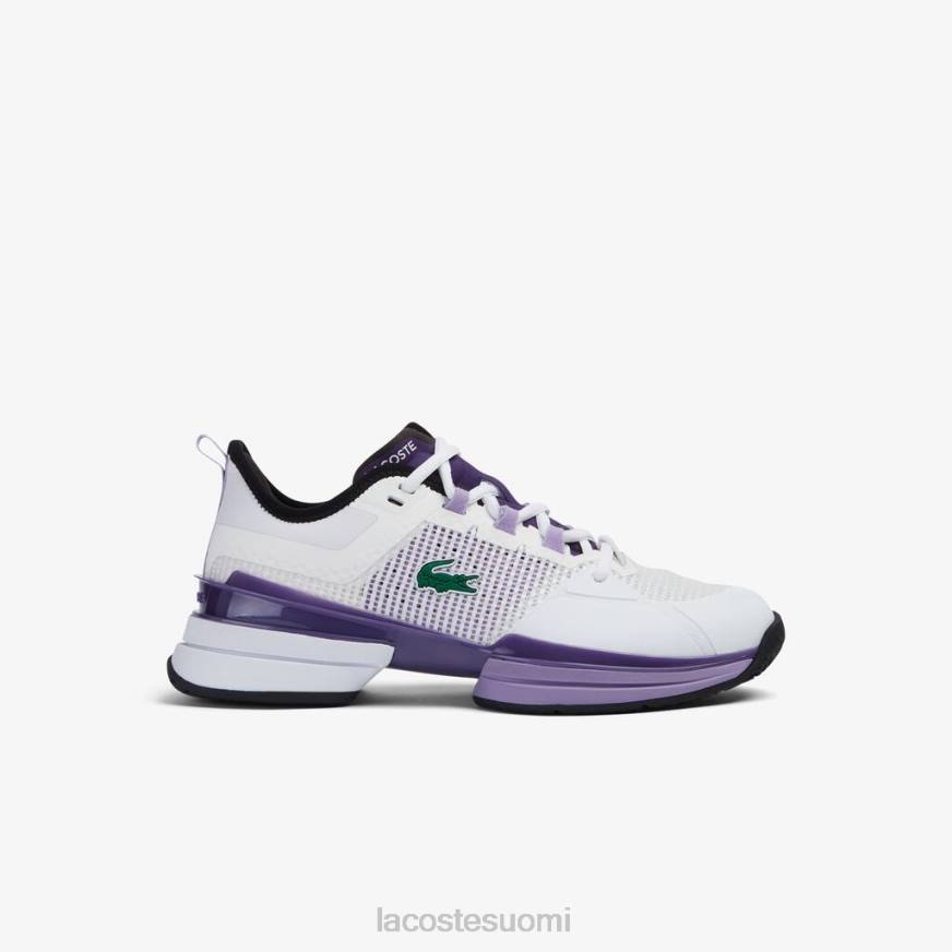 kenkiä Lacoste ag-lt21 ultratekstiilitenniskengät valkoinen & violetti naiset VR262756