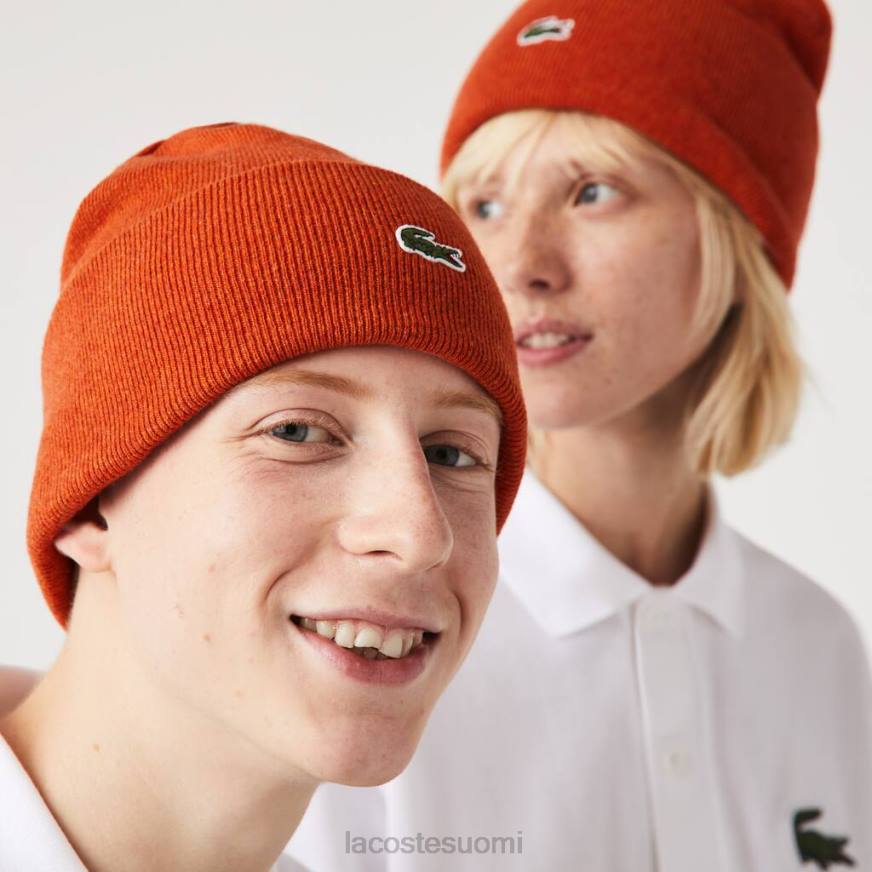 Lisätarvikkeet Lacoste villapipo oranssi sukupuolineutraali VR262292